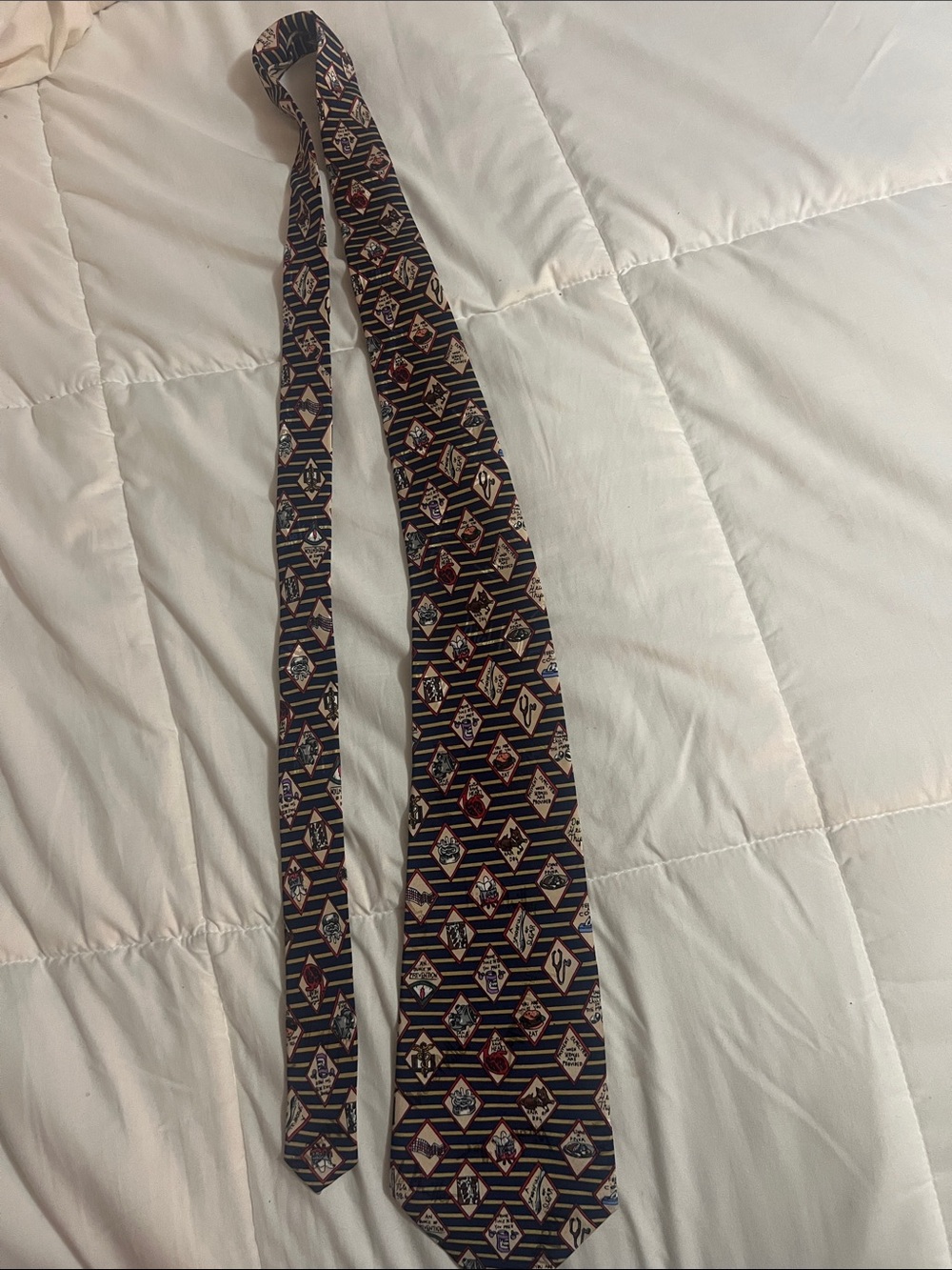 Nicole Miller Vintage Tie -medical icons of old (#32)